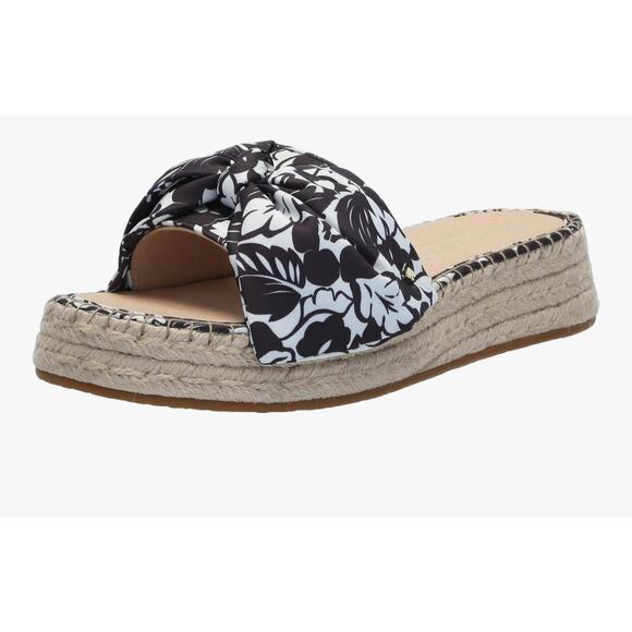 Kate Spade Lucie Tropical Foliage Espadrille - Picture 3 of 6